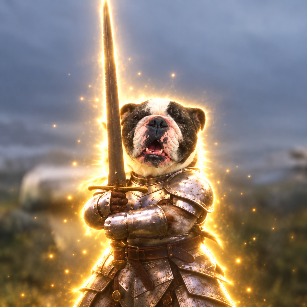 Dog wif Sword
